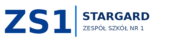 Roboczy napis ZS1 Stargard – zamień na oficjalne logo szkoły.
